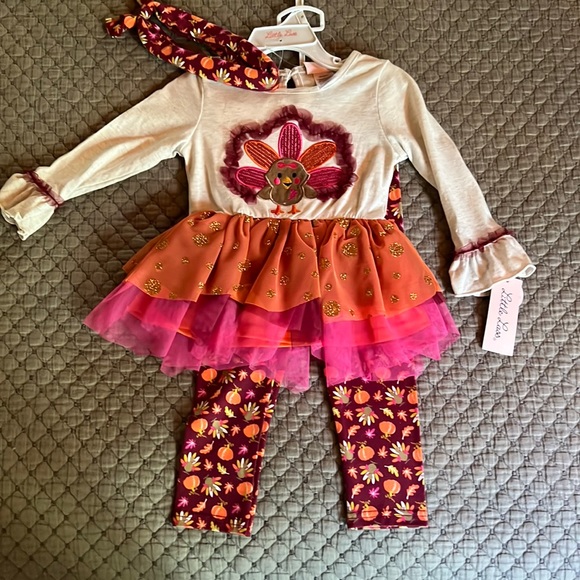 Thanksgiving 2-piece set With Headband